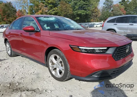 2024 Honda Accord Lx из США, поврежденный, VIN 1HGCY1F27RA022896